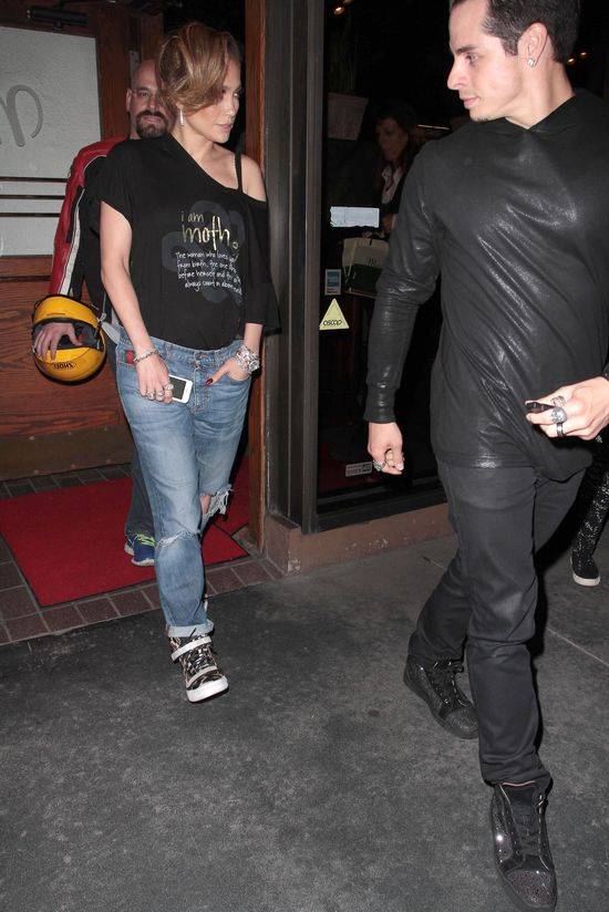 Uliczne stylizacje Jennifer Lopez