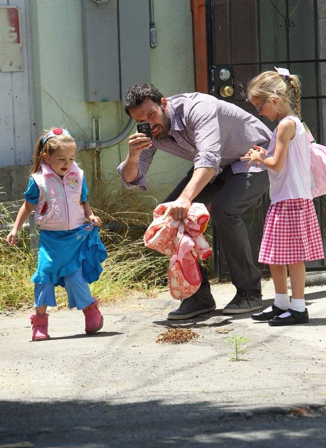 Ben Affleck z dziećmi