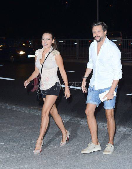 Anna Mucha na koncercie Madonny