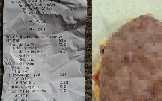 O FU! Ta matka znalazła w cheesburgerze syna COŚ OBRZYDLIWEGO!