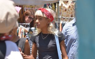 Przeraźliwie chuda Willow Smith w blond fryzurze (FOTO)