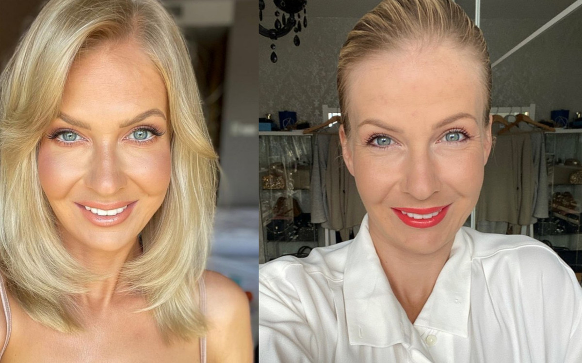 “Rośnie w domu stylistka” – Edyta Pazura pokazała makijaż, który wykonała jej córka!