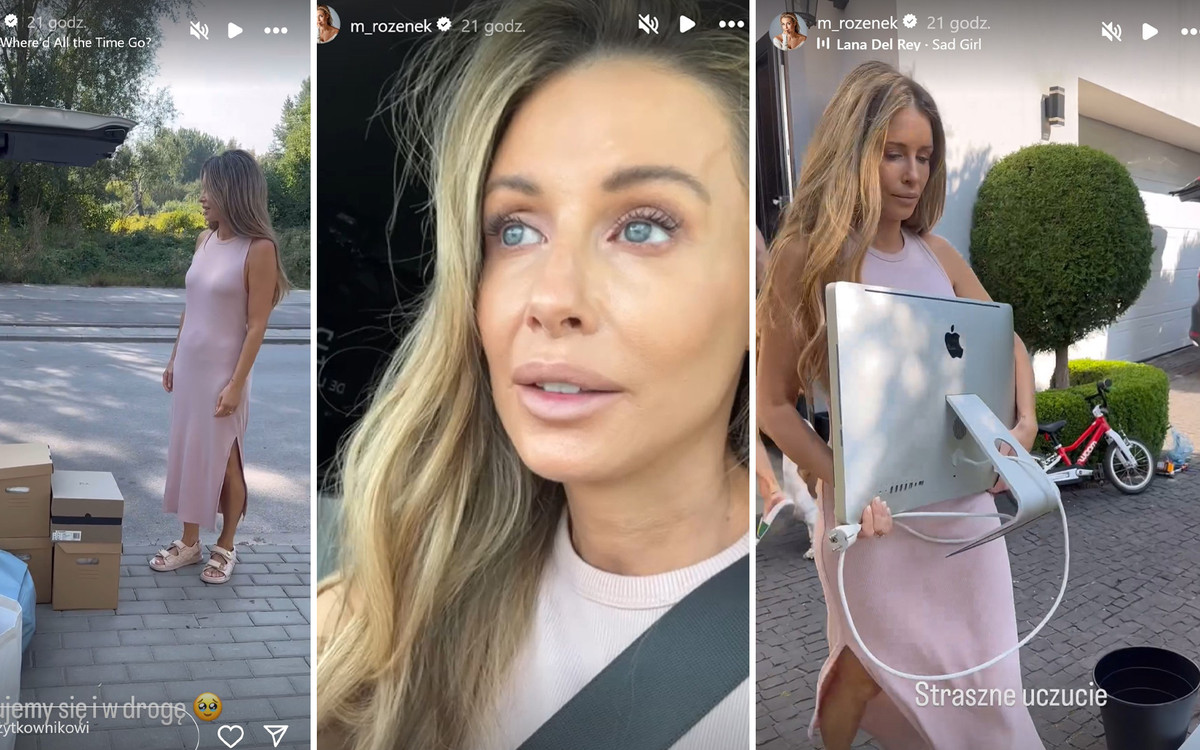 Załamana Małgorzata Rozenek zrelacjonowała wyprowadzkę syna: “Płaczę od wczoraj NON STOP”