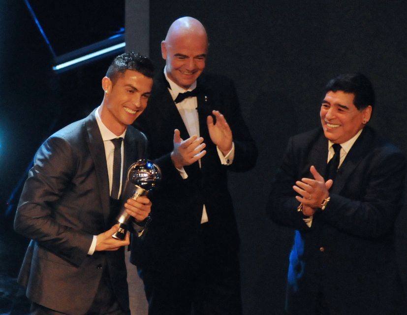 Georgina Rodriguez z Cristiano Ronaldo – najlepszym piłkarzem FIFA (ZDJĘCIA)