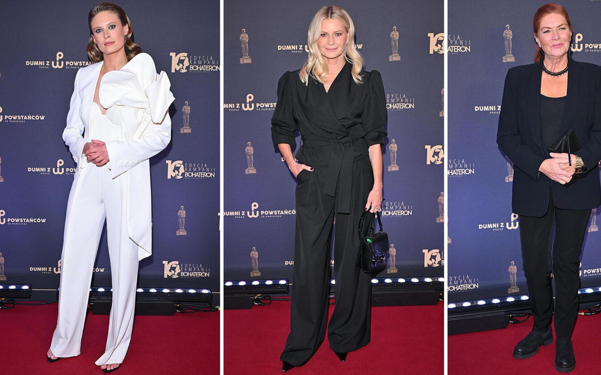 Gwiazdy na gali BohaterONy 2025. Kożuchowska, Dowbor, Pietrucha…