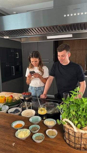 Tak wygląda apartament Lewandowskich, fot. Instagram