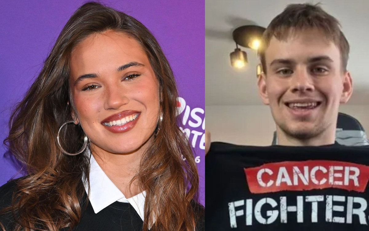 Alicja Szemplińska na spotkaniu prasowym. Tak pokazała wsparcie dla Łatwoganga