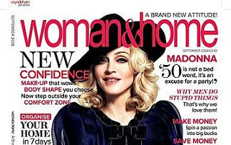 Madonna na okładce Woman & Home
