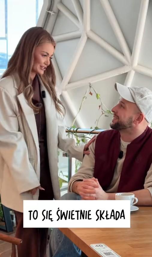 Maciej Pela i Edyta Folwarska, fot. Instagram