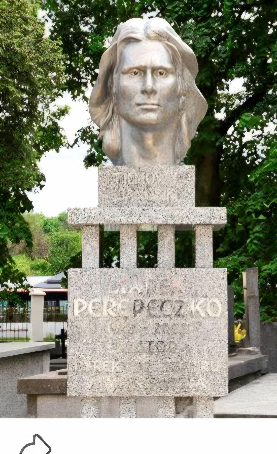 Grób Marka Perepeczki, fot. Facebook