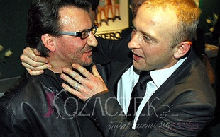 Szyc  stracił równowagę