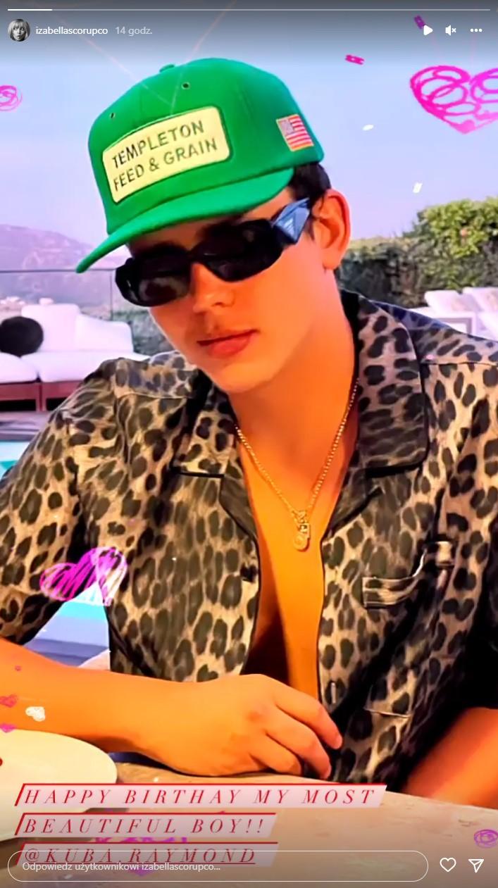Izabella Scorupco pokazała syna z okazji jego 19. urodzin