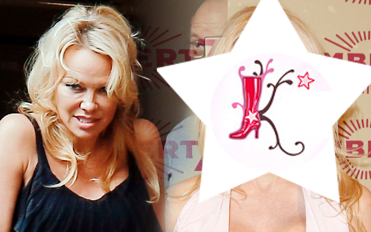 51-letnia Pamela Anderson świeci biustem i nową twarzą na ściance