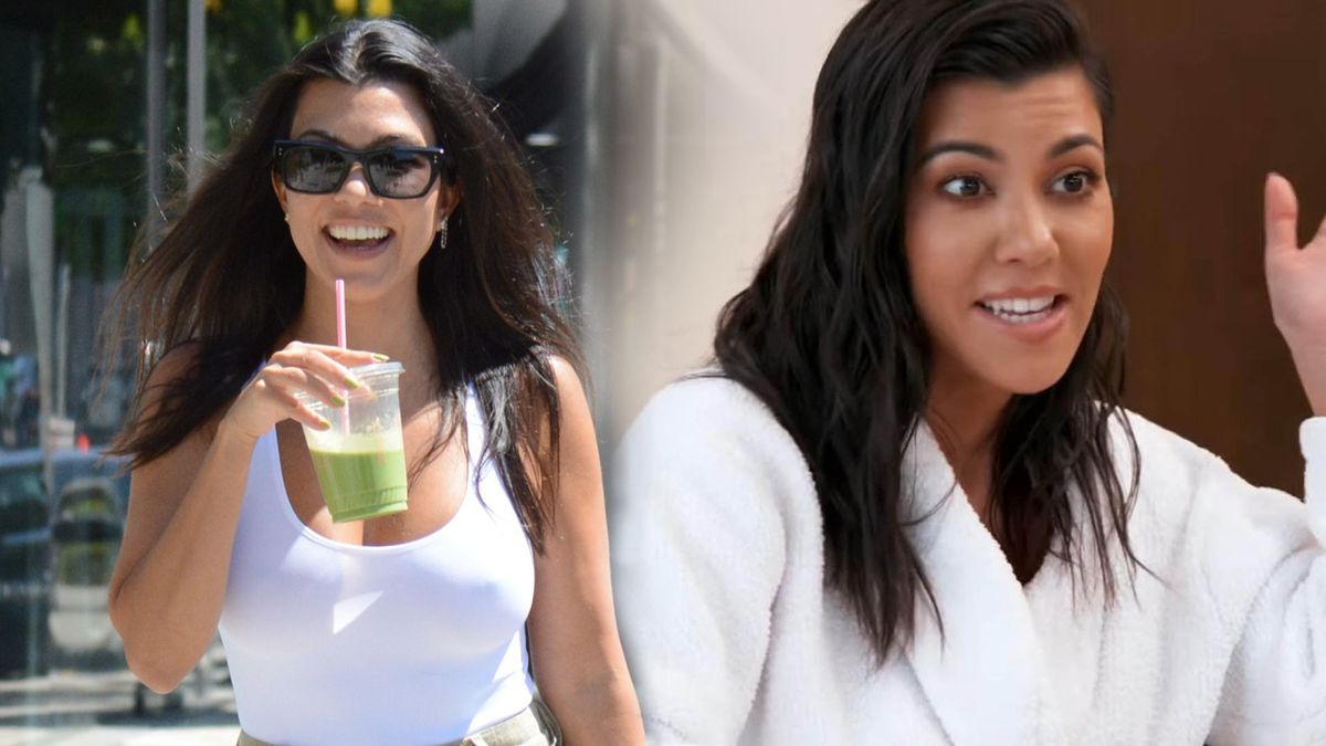 Kourtney Kardashian z brzuszkiem