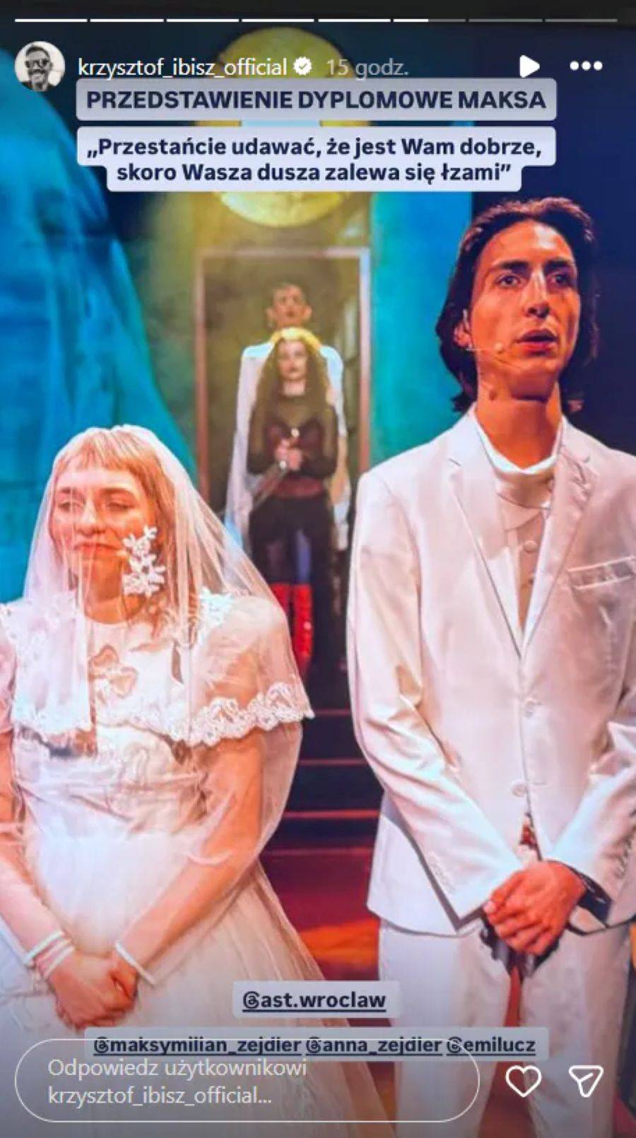 Krzysztof Ibisz z synem Maksymilianem/Instagram/krzysztof_ibisz_official