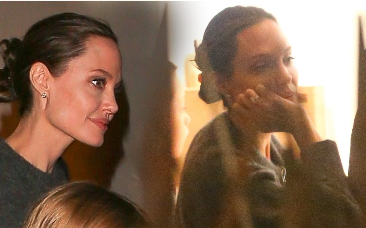 Angelina nie potrafiła ukryć przygnębienia. To nie był idealny obiad rodzinny