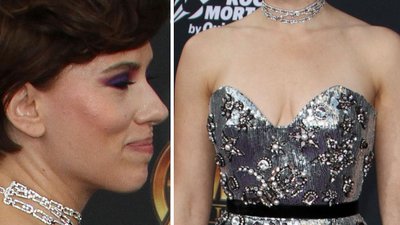 Hełm na głowie i zbroja zamiast sukienki (ZDJĘCIA)