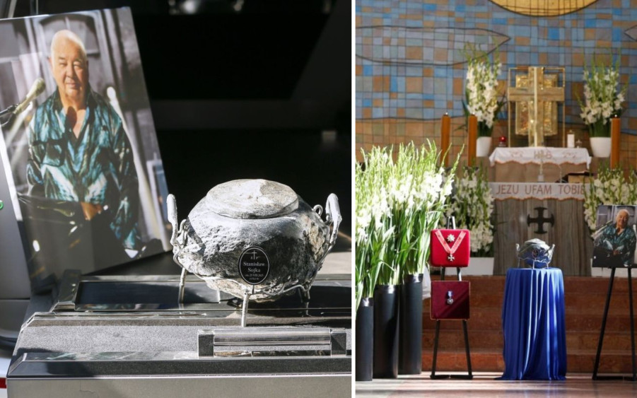 Tłumy gwiazd żegnają Stanisława Sojkę! Szroeder, Królikowska, Olejnik, Zamachowski…(FOTO)