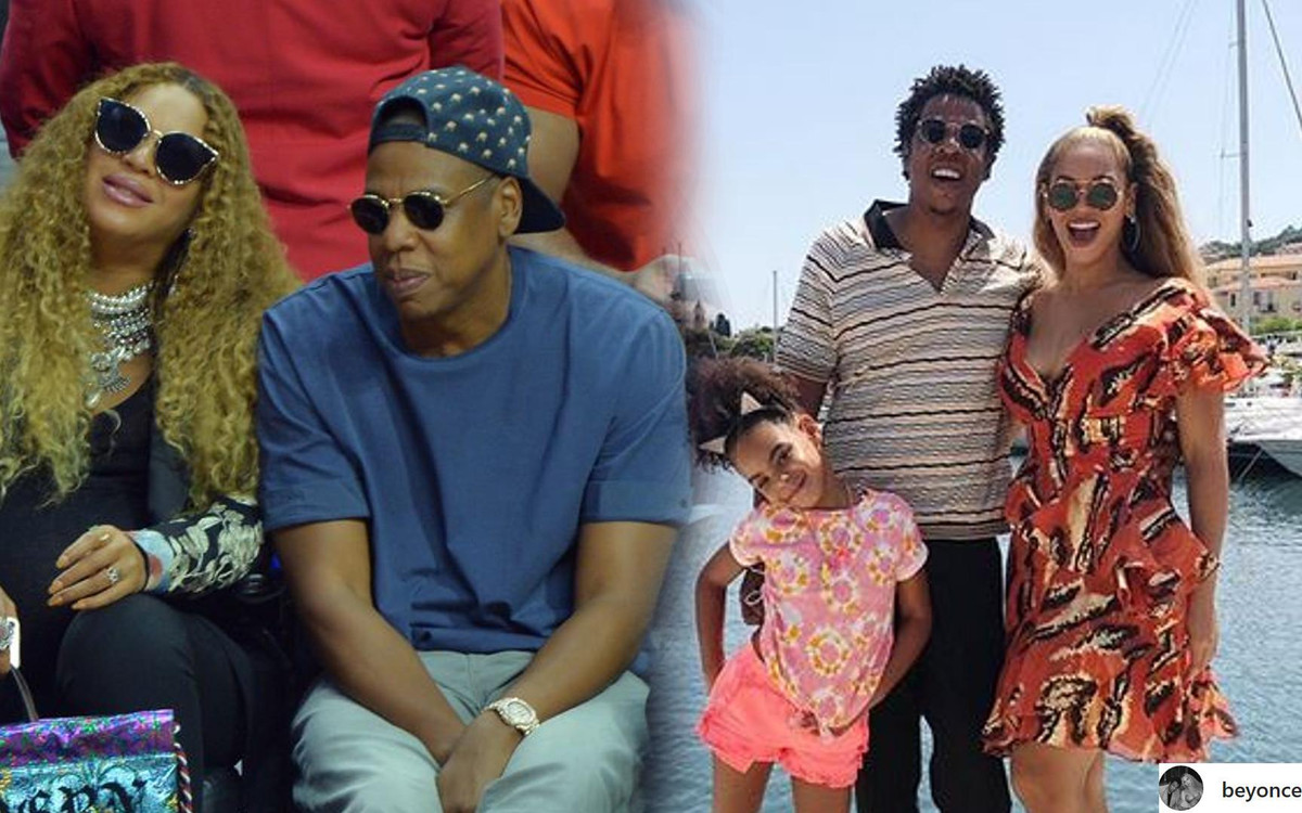 Beyonce i Jay-Z na wakacjach z Blue Ivy (Instagram)