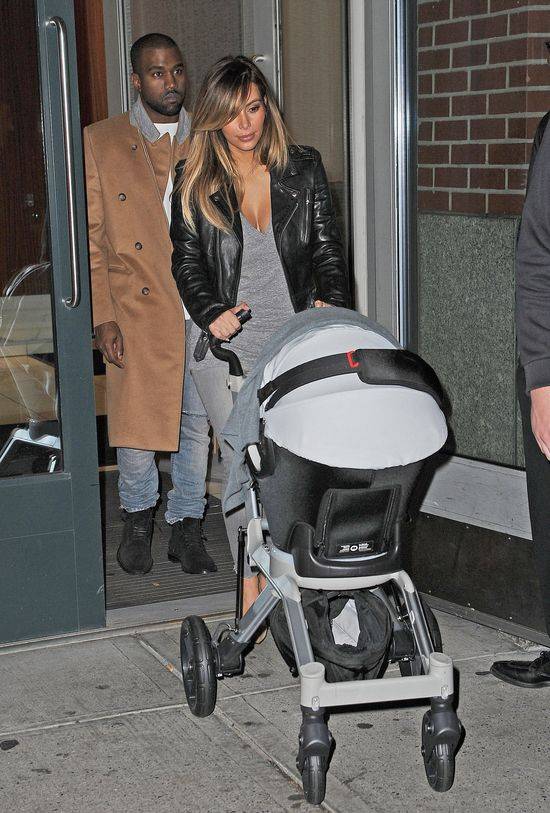 Stylowa mama – Kim Kardashian