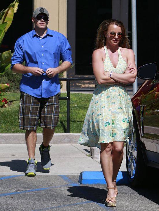 Britney Spears w romantycznej kreacji