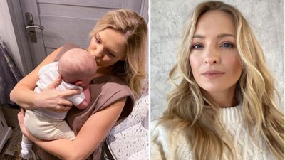 Basia Kurdej-Szatan pozuje z roześmianym Heniem: “Ale on do Ciebie podobny”