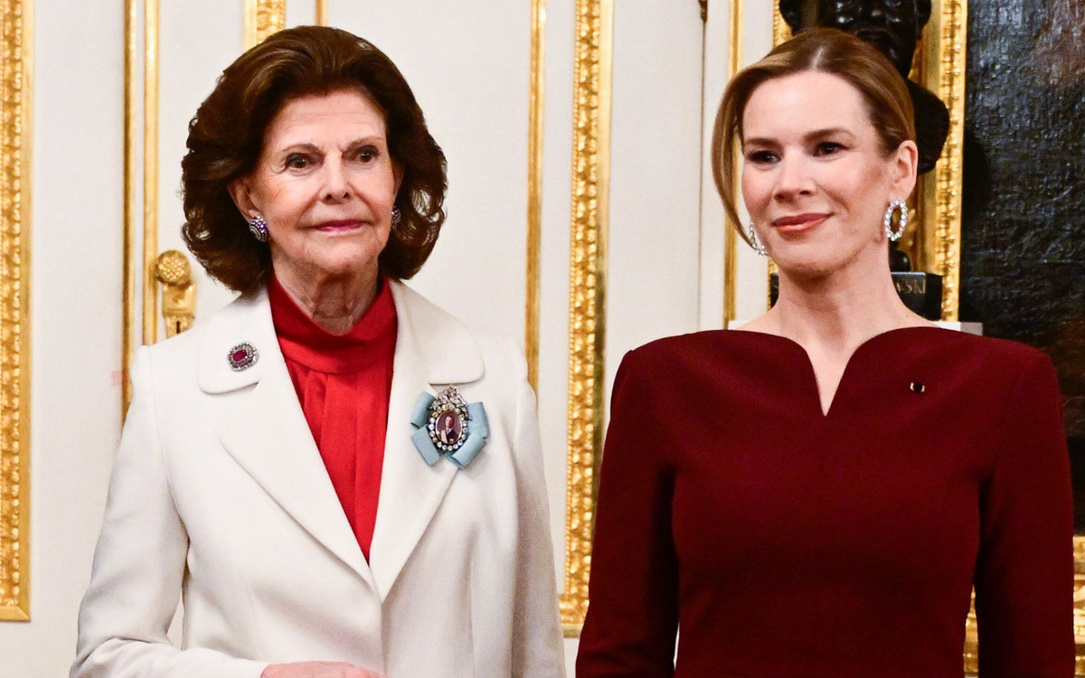 Marta Nawrocka pozamiatała kreacją na kolacji z królem! Idealny wybór