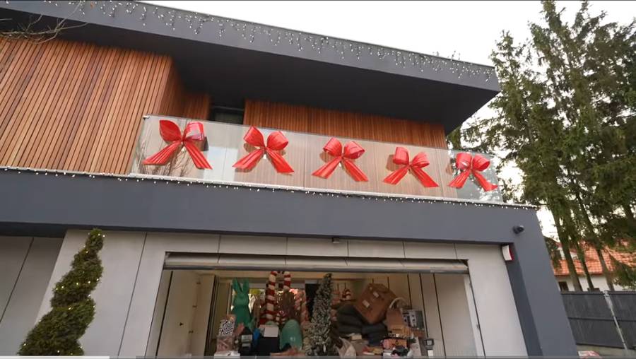 Willa Andziaks gotowa na święta, fot. YouTube