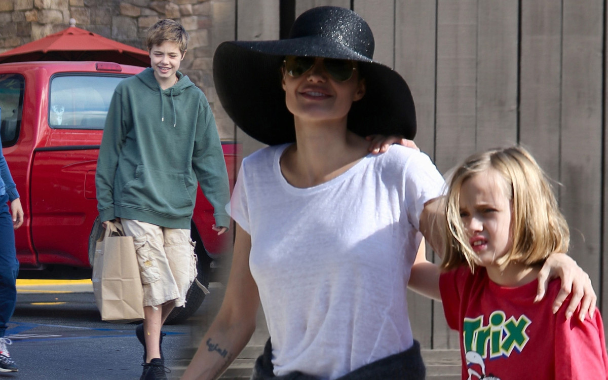 Angelina Jolie na co dzień z dziećmi – zwykła mama? (ZDJĘCIA)