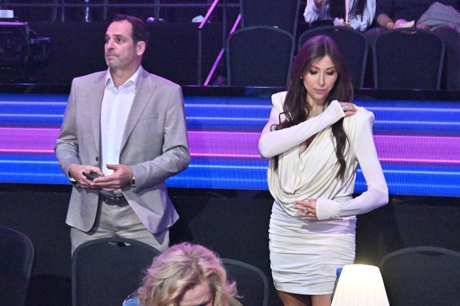 Paweł Deląg z partnerką/KAPIF