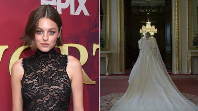 Emma Corrin o kulisach sceny ślubu księżnej Diany. “Wyszłam i wszyscy kompletnie ucichli”