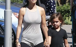 Mama pomaga Kourtney Kardashian w opiece nad dziećmi (FOTO)
