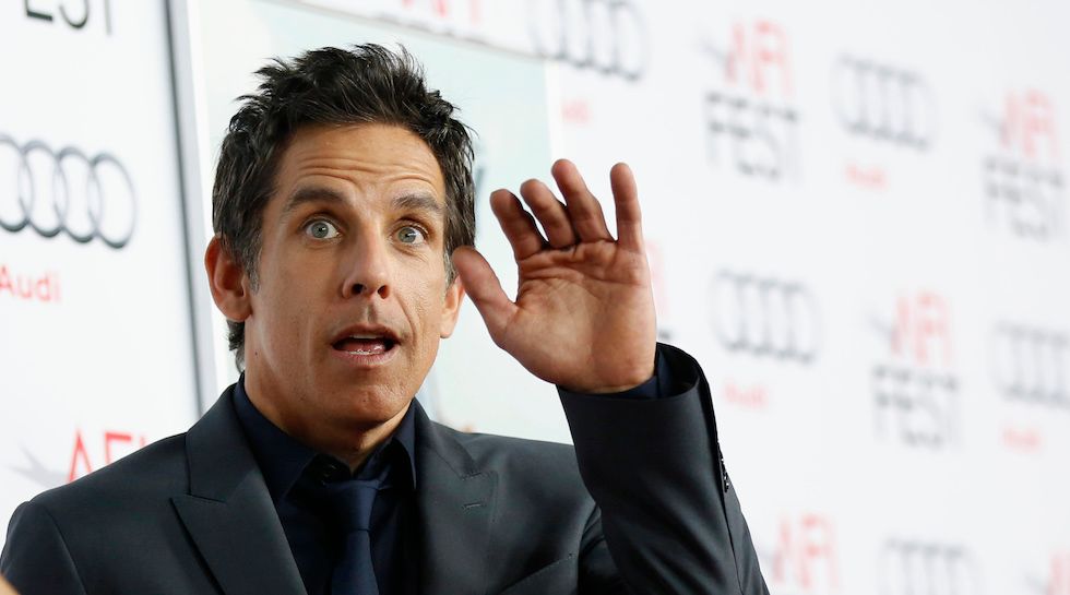 Director and cast member Ben Stiller waves at the premiere of "The Secret Life of Walter Mitty" during AFI Fest at the TCL Chinese theatre in Hollywood, California November 13, 2013. The movie opens in the U.S. on December 25. (UNITED STATES - Tags: ENTERTAINMENT ),Image: 440678873, License: Rights-managed, Restrictions: , Model Release: no, Credit line: Mario Anzuoni / Reuters / Forum