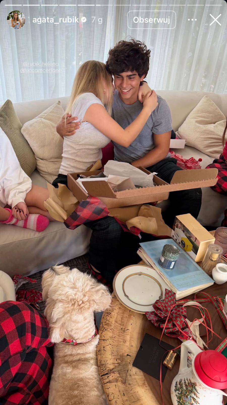 Święta u Rubików, fot. Instagram.