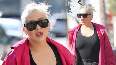 Christina Aguilera znów przybrała na wadze? (ZDJĘCIA)