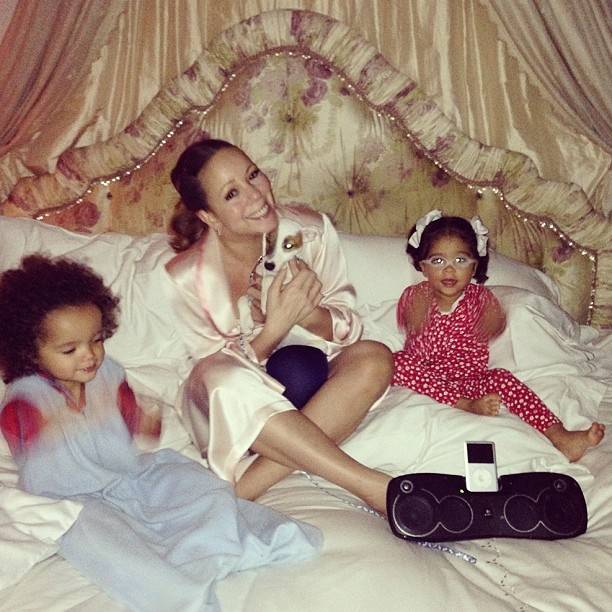 Mariah Carey pokazuje dzieci na Instagramie
