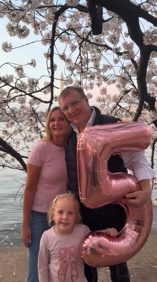 Joanna i Jacek Kurscy świętują urodziny córeczki, fot. Instagram