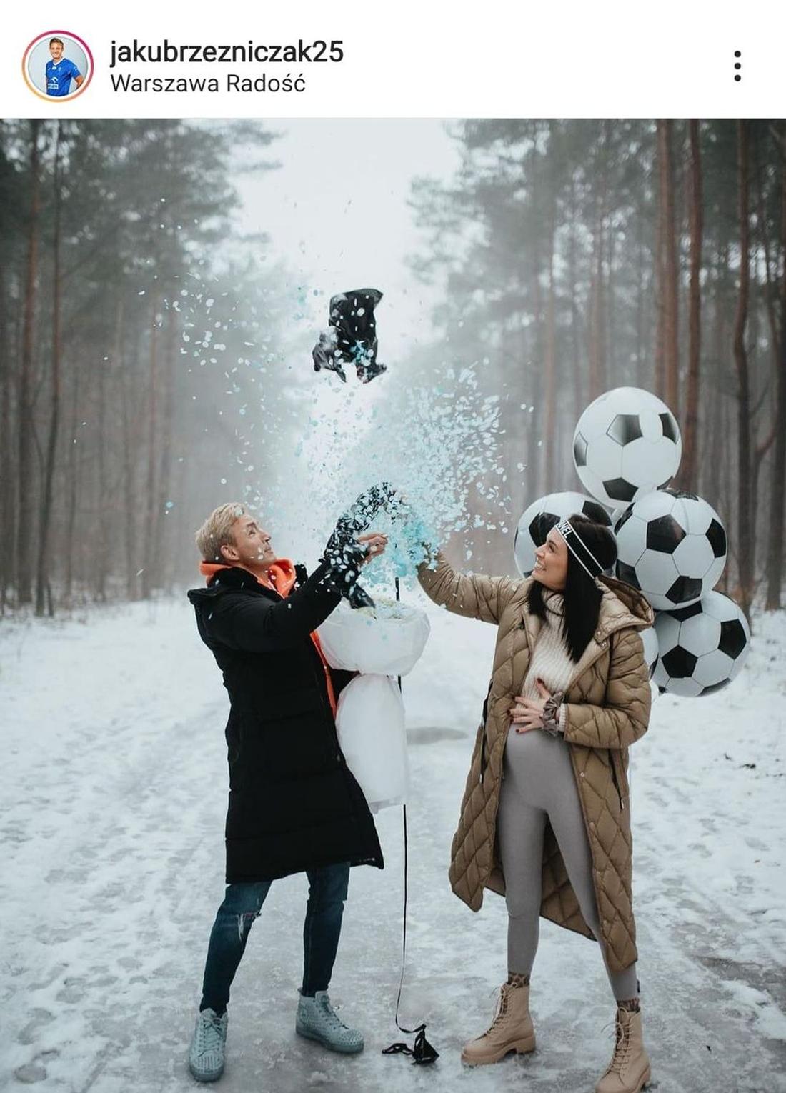 Jakub Rzeźniczak i Magdalena Stępień wyjawili płeć dziecka. 