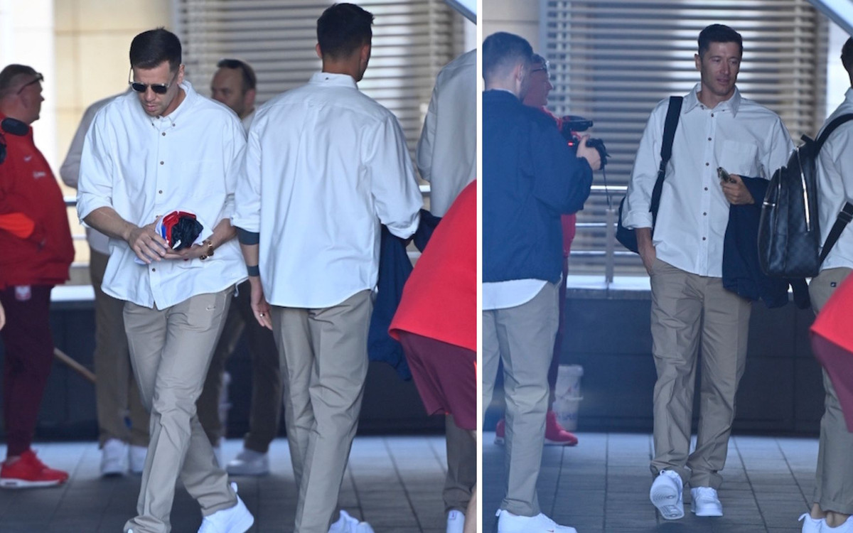 Polscy piłkarze gotowi na kolejne wyzwania! Reprezentacja Polski w drodze na EURO 2024 (FOTO)