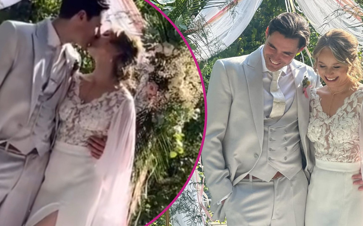 Cichy ślub gwiazdy ,,Listów do M”. Zdjęcia z ceremonii zachwyciły fanów: „Jak z bajki”