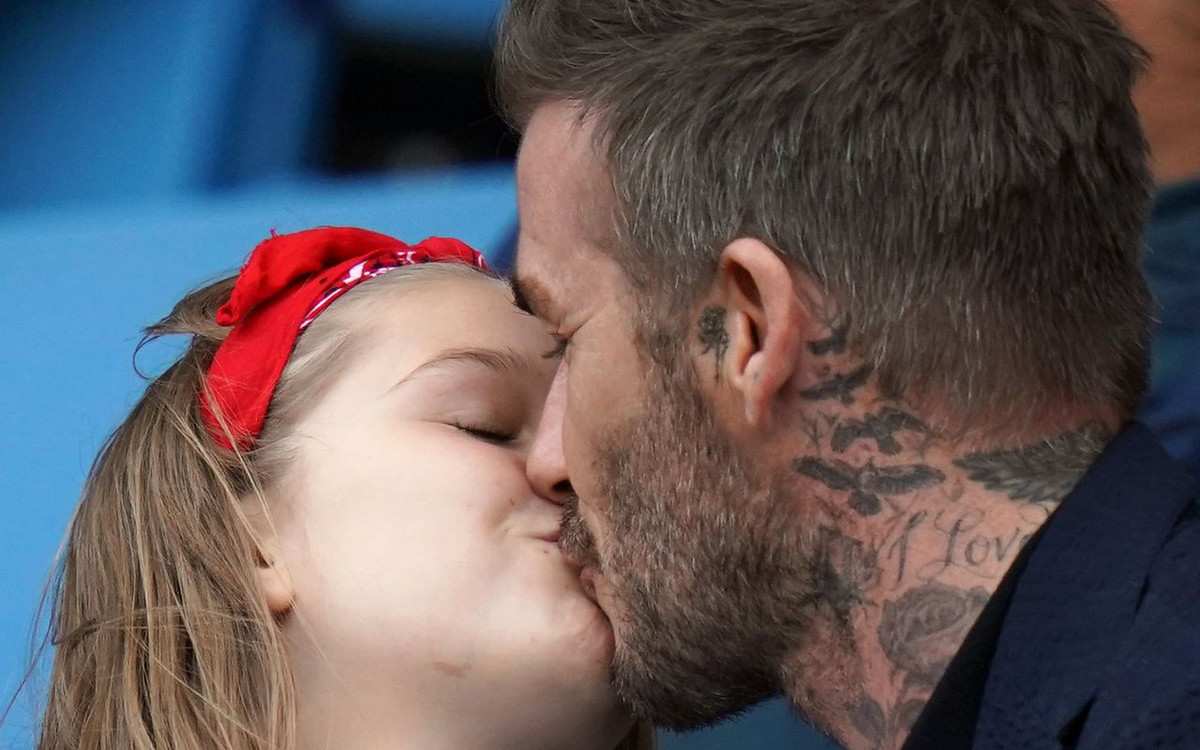 Co myślisz o całowaniu w usta 7-letnią córkę przez Davida Beckhama?