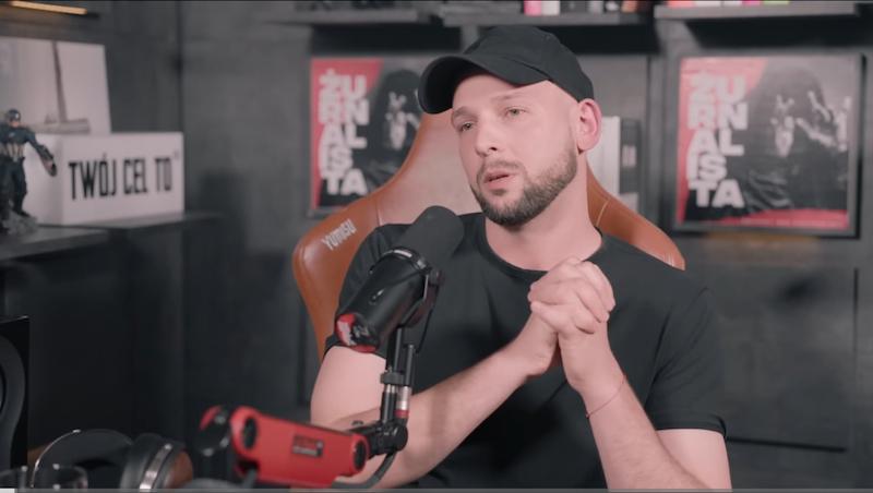 Maciej Pela u Żurnalisty, fot.YouTube