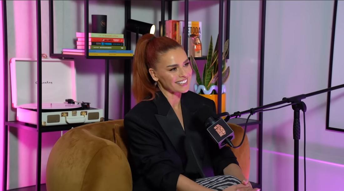 Natasza Urbańska, fot. podkast "Rozmowy w dresie". 