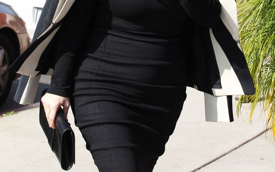 Kim Kardashian w drodze na lunch