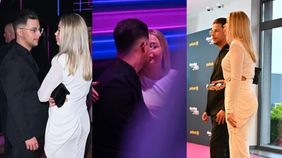 Allan Enso z nową dziewczyną na widowni “TzG”. Nie szczędzili sobie czułości