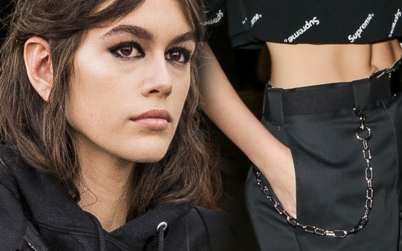 16-letnia modelka Kaia Gerber wygląda na niedożywioną (ZDJĘCIA)