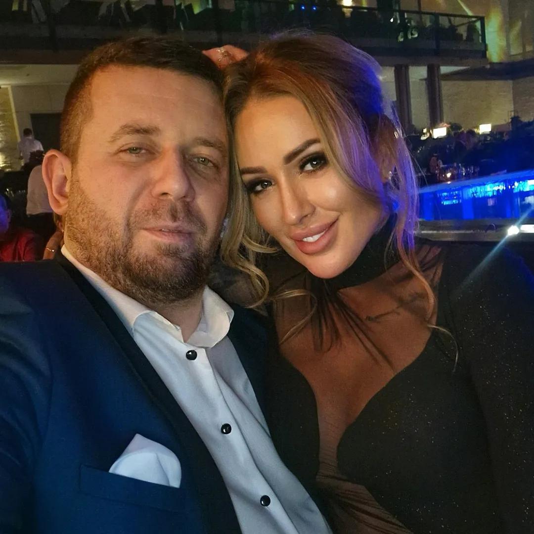 Sylwia Peretti z mężem, fot. Instagram.