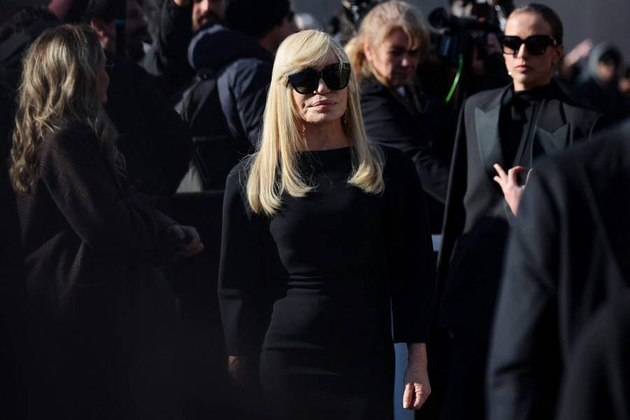 Donatella Versace, fot. Forum.