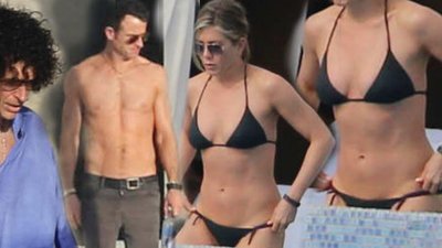 Jennifer Aniston wypoczywa w doborowym towarzystwie (FOTO)