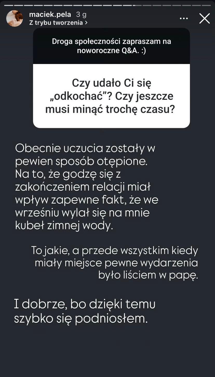 Maciej Pela, fot. Instagram.